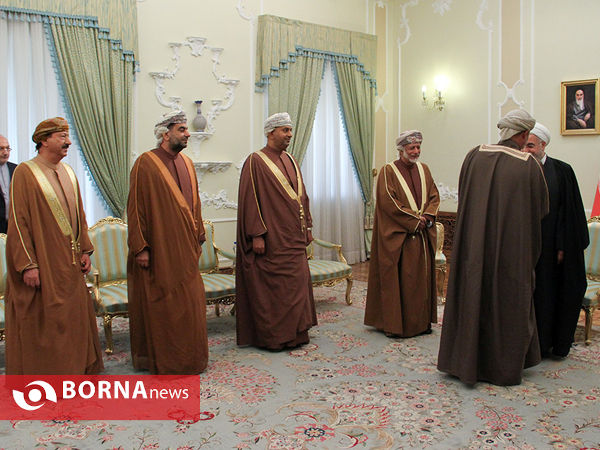 دیدار رئیس جمهوری با وزیر خارجه عمان