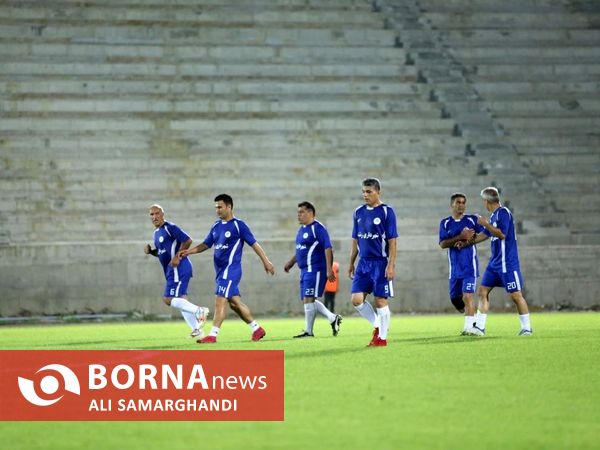 دیدار دوستانه فوتبال پیشکسوتان سپیدرود _ استقلال رشت