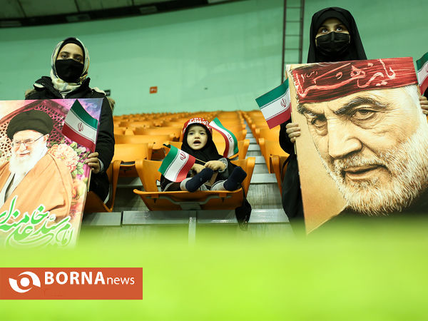 اجتماع دختران حاج قاسم - ورزشگاه ۱۲هزار نفری آزادی