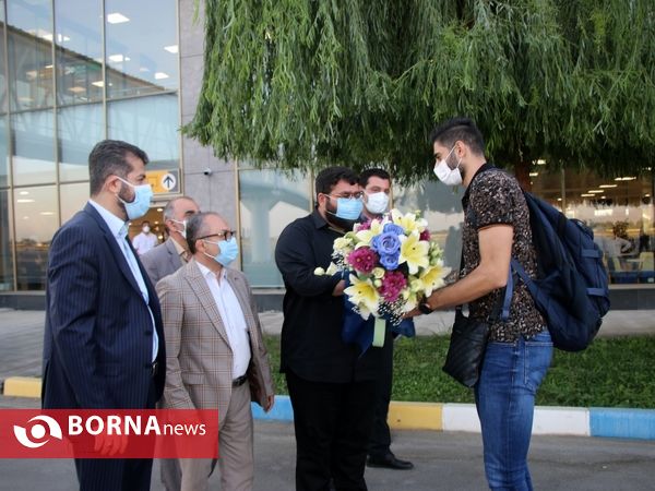 بازگشت والیبالیست‌های ارومیه قهرمان تیم ملی از مسابقات قهرمانی آسیا