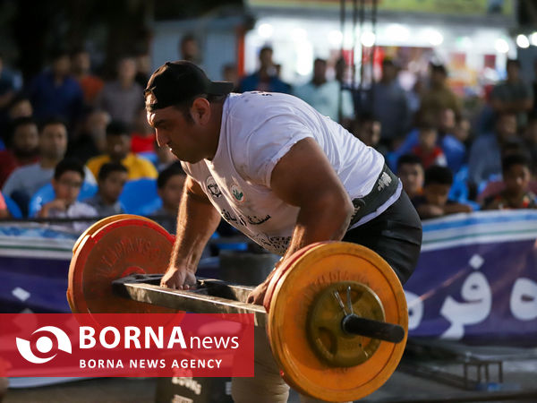 روز نخست مسابقات قویترین مردان کارگری