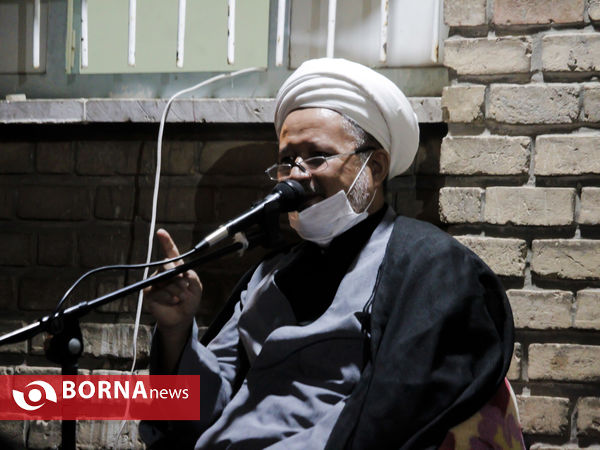 عزاداری شب عاشورای حسینی (ع) مهاجرین افغانی مقیم اراک