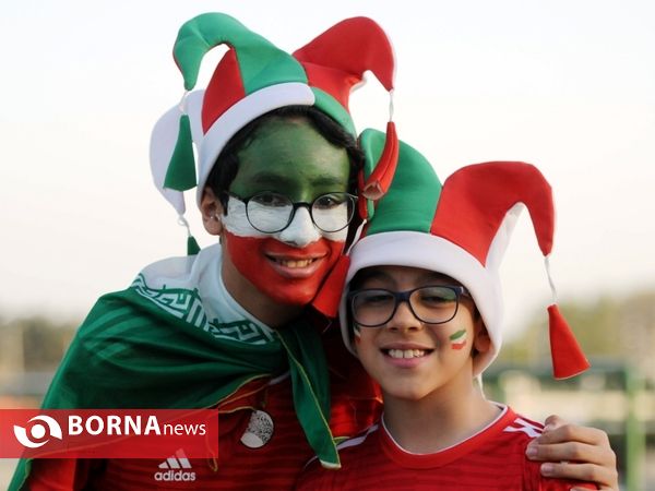 حاشیه های استادیوم آزادی پیش ازبازی ایران و پرتغال