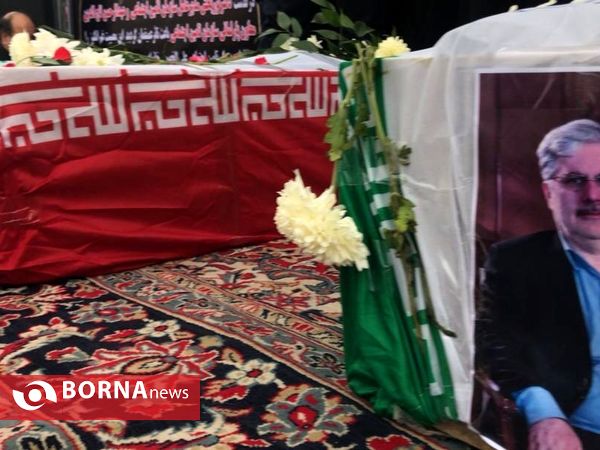 بدرقه پیکر رییس سازمان تامین اجتمایی