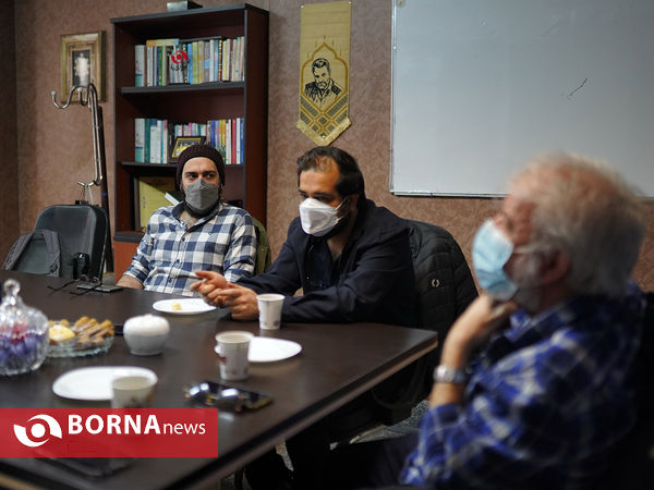 حضور عوامل تئاتر مستخدم در خبرگزاری برنا