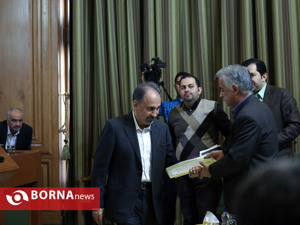 جلسه شورای شهر با حضور شهردار تهران
