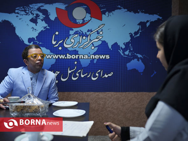 حضور " فرزین محدث " در خبرگزاری برنا