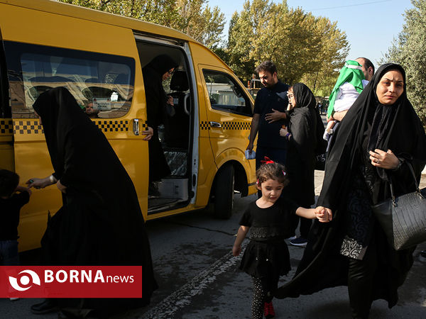 مراسم شیرخوارگان حسینی در مصلی تهران