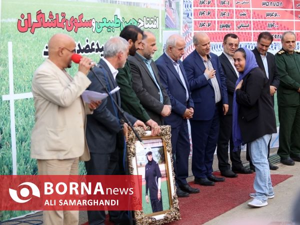 افتتاح چمن طبیعی و سکوی تماشاگران ورزشگاه شهید عضدی رشت