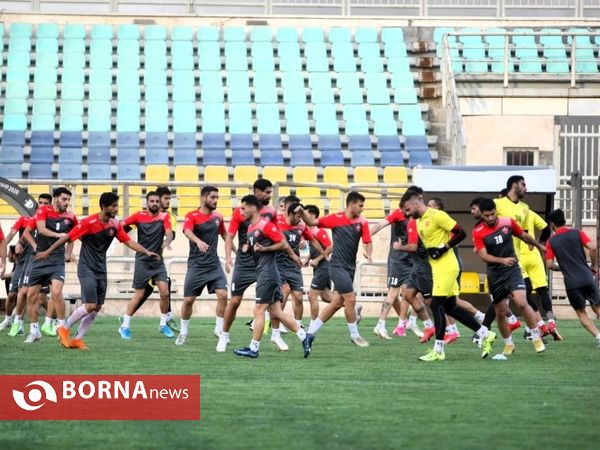 تمرینات تیم فوتبال پرسپولیس