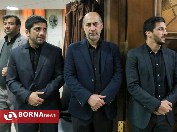 مراسم ختم پدر علیرضا دبیر
