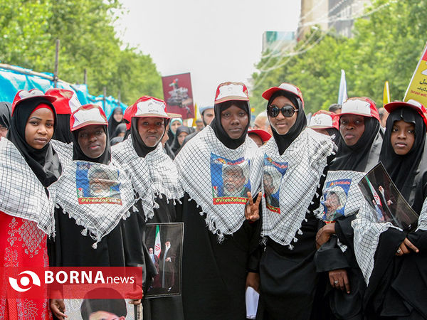 راهپیمایی روز قدس - تهران