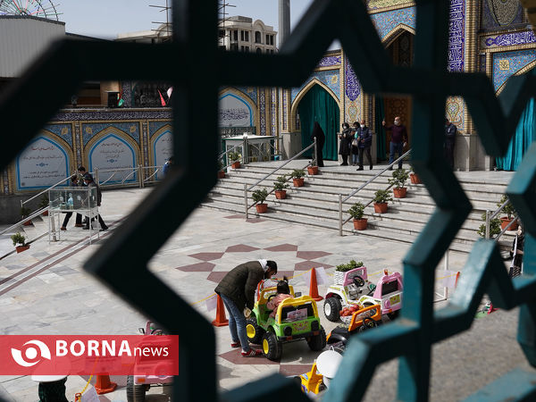 میدان تجریش تهران در آستانه سال نو