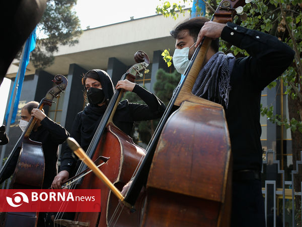 مراسم وداع با پورنگ پورشیرازی