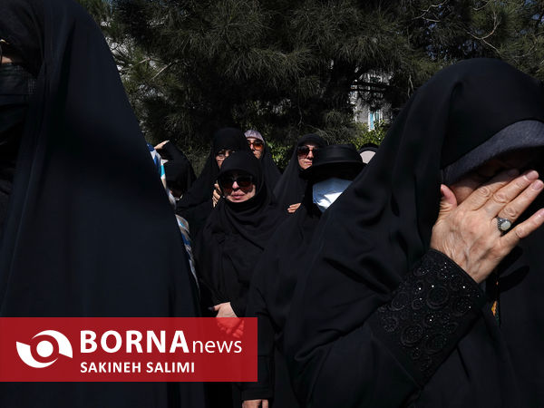 تشییع پیکر طلبه شهید آرمان علی‌وردی