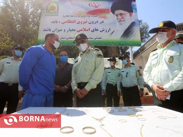کشفیات پلیس فارس در شش ماهه اول امسال