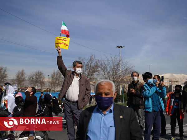 راهپیمایی روز ۲۲ بهمن - تهران ( ۴ )