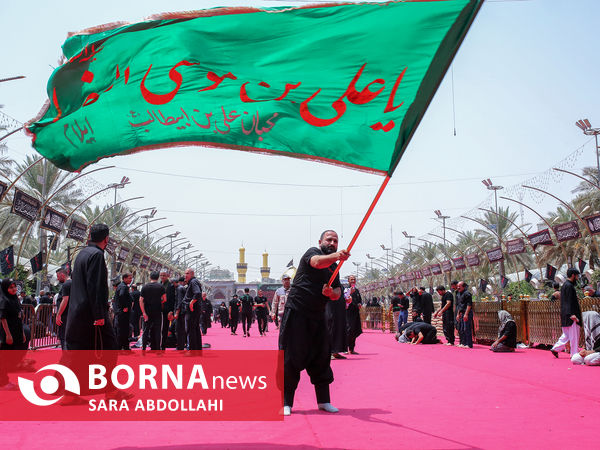 عزاداری تاسوعای حسینی در بین الحرمین
