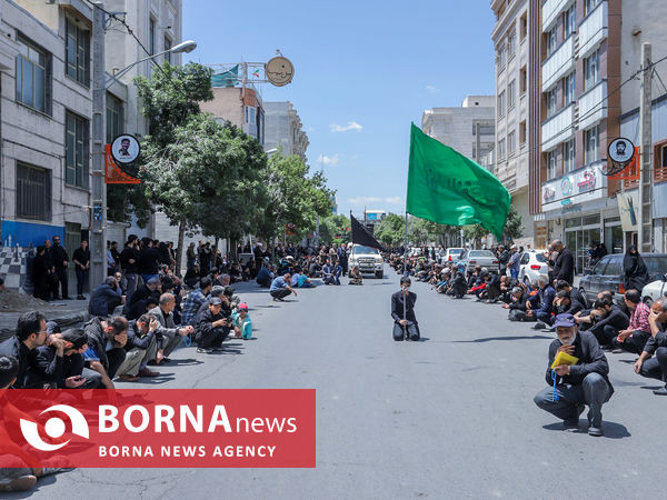 عزاداری مردم اراک در سالروز شهادت امام جعفر صادق(ع)