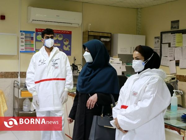 سال نو در کنار کادر درمان جنوب غرب خوزستان