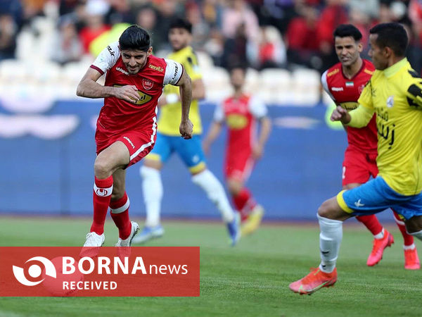 دیدار تیم های فوتبال پرسپولیس - نفت مسجدسلیمان
