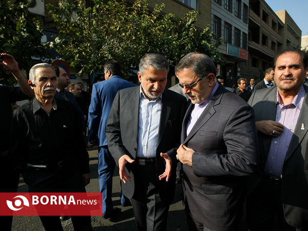 مراسم تشییع پیکر برادر سخنگوی دولت