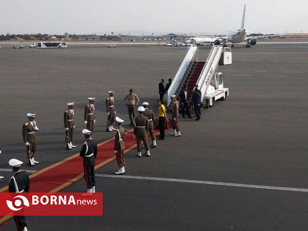 ورود رئیس جمهوری اتریش  به تهران