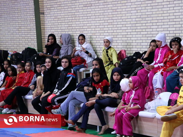 مسابقات ووشو بانوان جام رمضان در استان کرمان