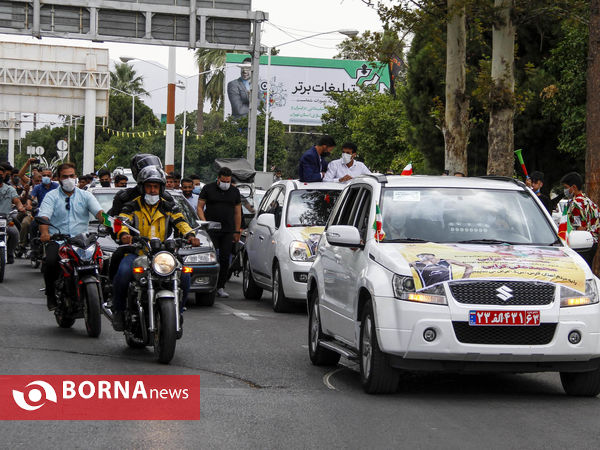 استقبال مردم از قهرمانان فرنگی کار شیرازی