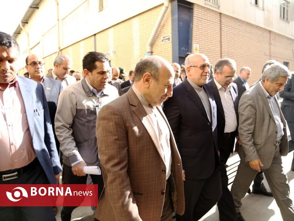 حضور وزیر صنعت معدن و تجارت در غرب استان تهران