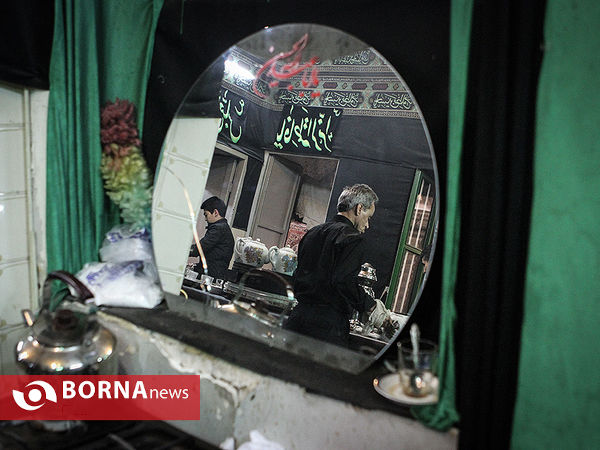 عزاداری ایام فاطمیه در حسینیه سادات اخوی