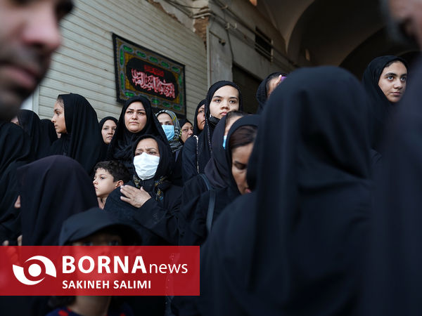 اجتماع دسته های عزاداری در امیر چقماق یزد