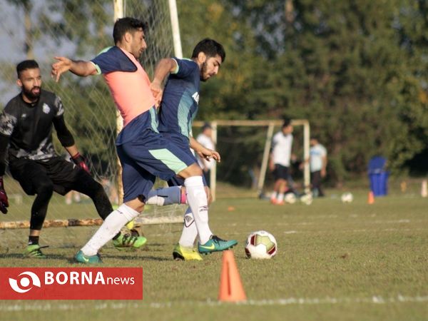 تمرینات تیم فوتبال ملوان بندرانزلی