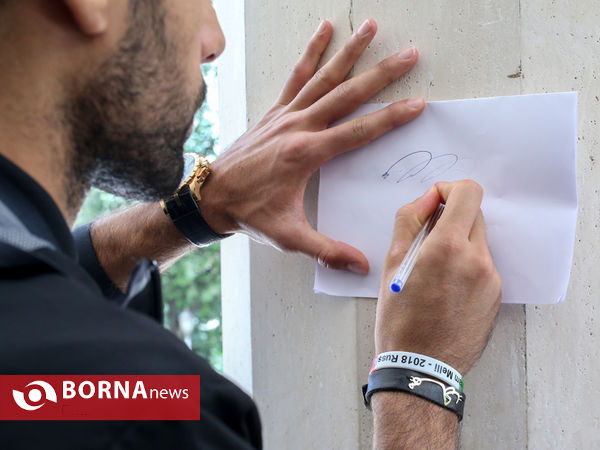 دیدار تیم ملی فوتبال با دکتر روحانی