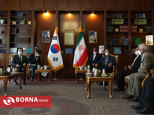 دیدار " علی لاریجانی " با نخست وزیر کره جنوبی