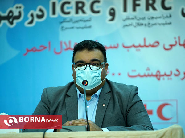 نشست خبری رییس هلال احمر