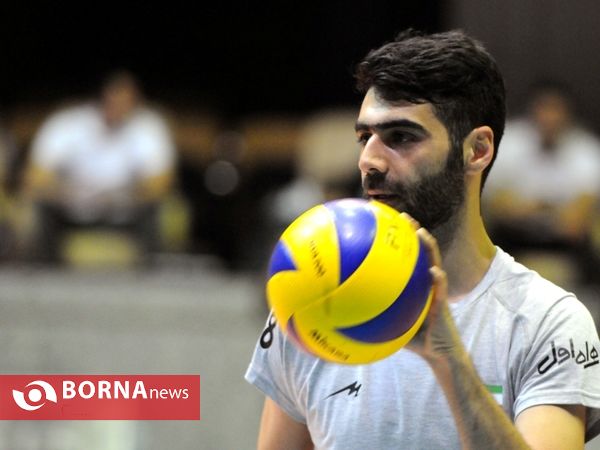 تمرینات تیم ملی والیبال ایران