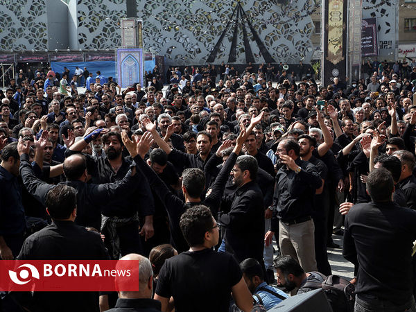 روز تاسوعا در میدان امام حسین "ع" تهران