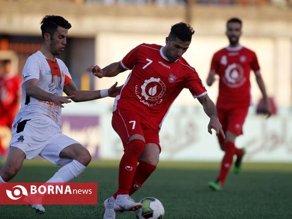 دیدار فوتبال تیم های سپیدرود رشت- سایپا تهران