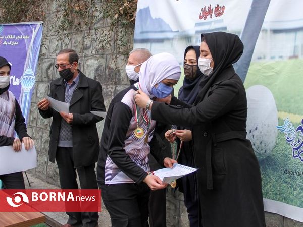 مراسم اختتامیه جشنواره هاکی بانوان استان تهران