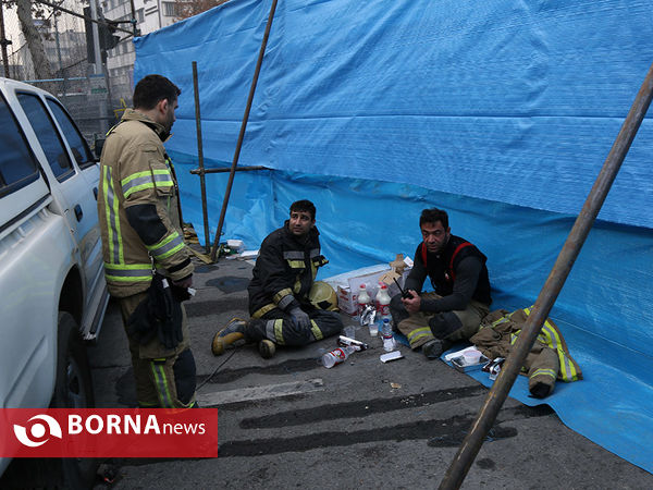 سومین روز حادثه پلاسکو-2