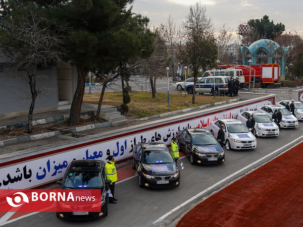 رزمایش توان و تحرک عملیاتی پلیس راهور