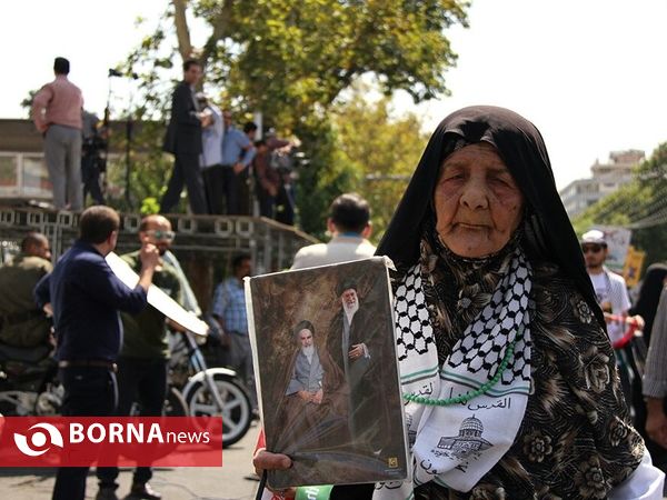 راهپیمایی روز قدس تهران