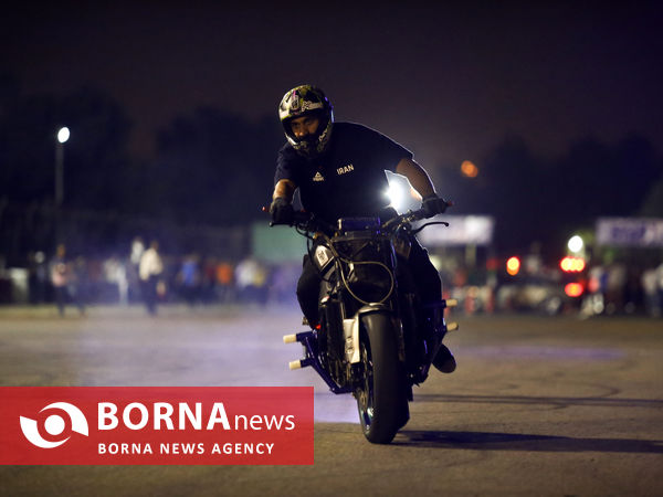 افتتاح روشنایی پیست اتومبیلرانی مجموعه آزادی