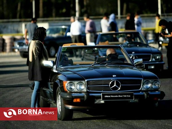همایش ماشین های بنز- تهران