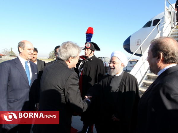 سفر رییس جمهوری به ایتالیا