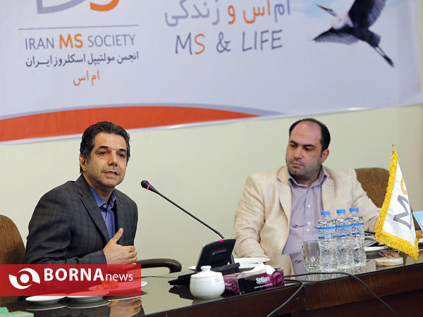 کنفرانس خبری روز جهانی ام اس در روزنامه اطلاعات