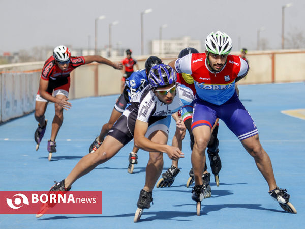 تمرین اسکیت بازان استان مرکزی با حضور جمعی از بازیکنان تیم ملی