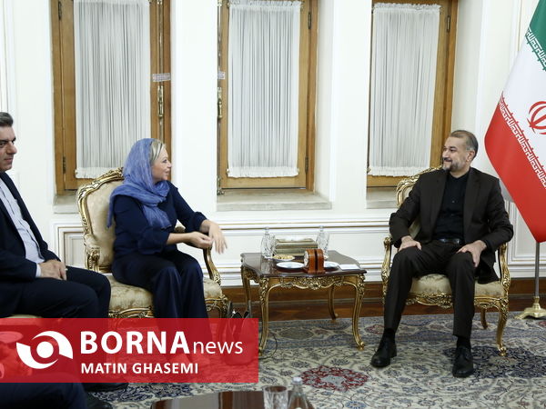 دیدار وزیر امور خارجه ایران با نماینده دبیرکل سازمان ملل در امور عراق