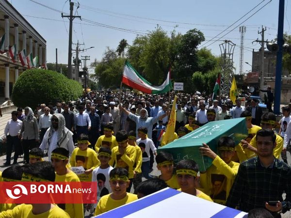 راهپیمایی روز جهانی قدس در اندیمشک